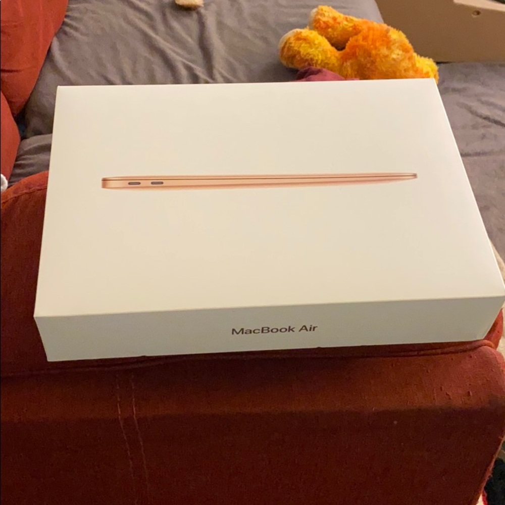 Rose gold MacBook Air Box